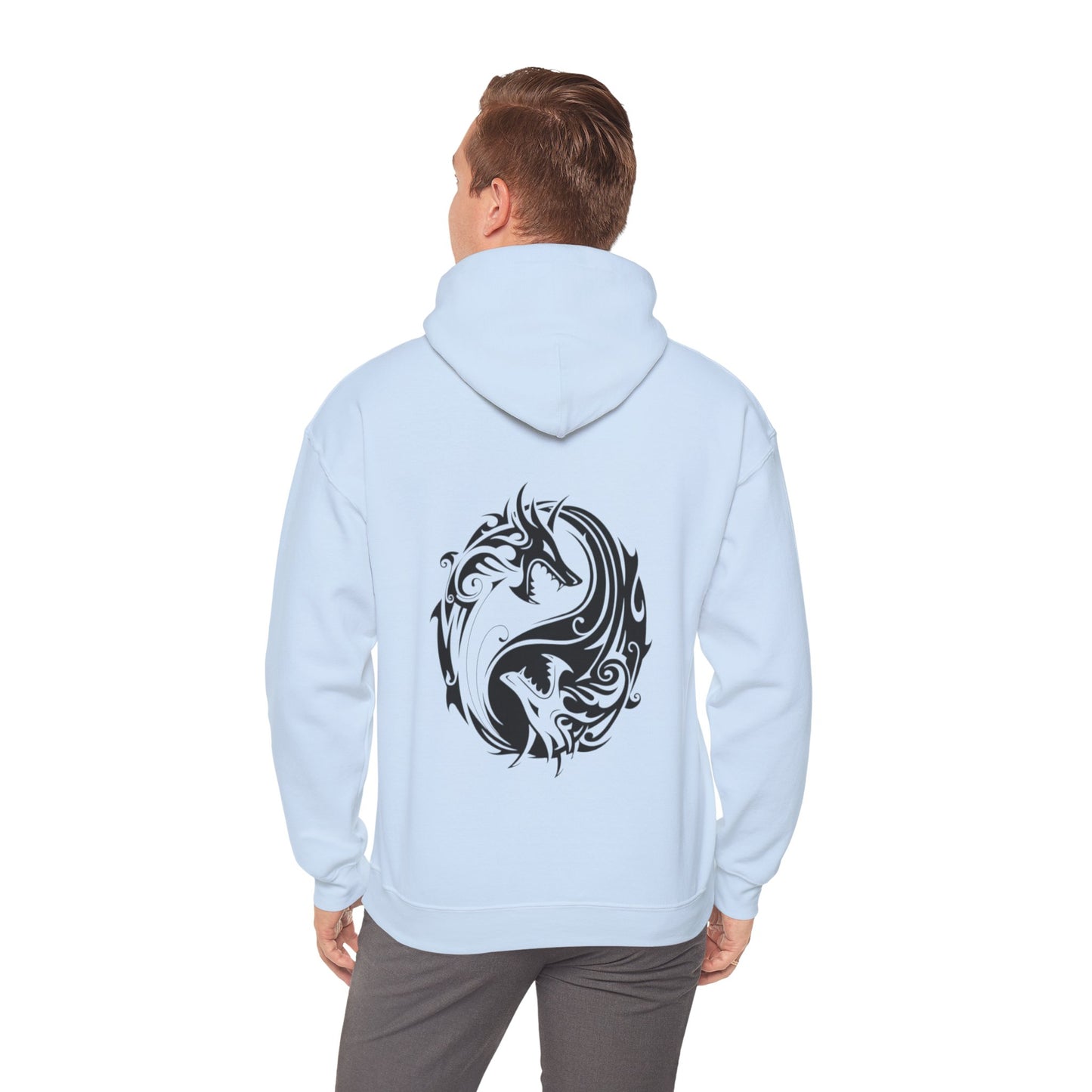 Unisex Heavy Blend™ Dragon Hoodie - Fierce Design for Adventurers