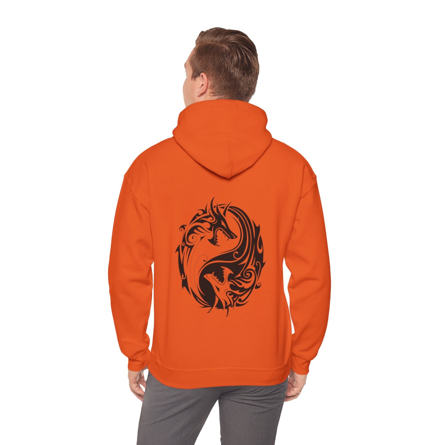 Unisex Heavy Blend™ Dragon Hoodie - Fierce Design for Adventurers