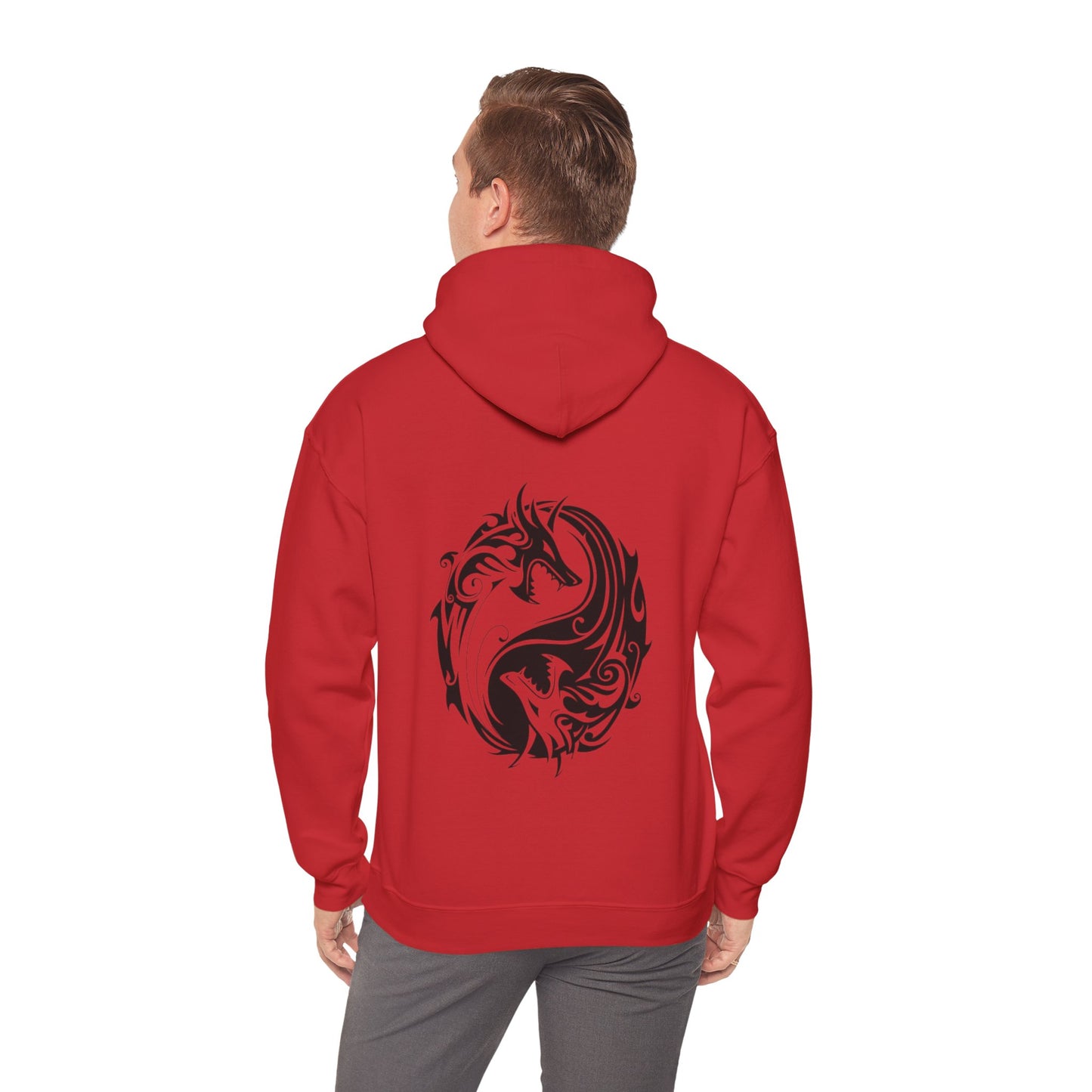 Unisex Heavy Blend™ Dragon Hoodie - Fierce Design for Adventurers