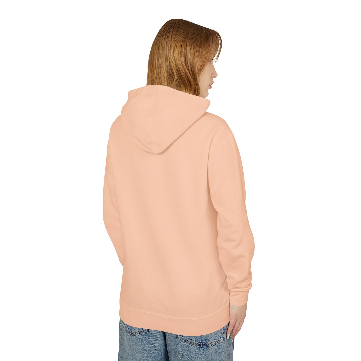 Love What You Do Unisex Lightweight Hooded Sweatshirt - Cozy, Inspirational Apparel for Everyday Comfort
