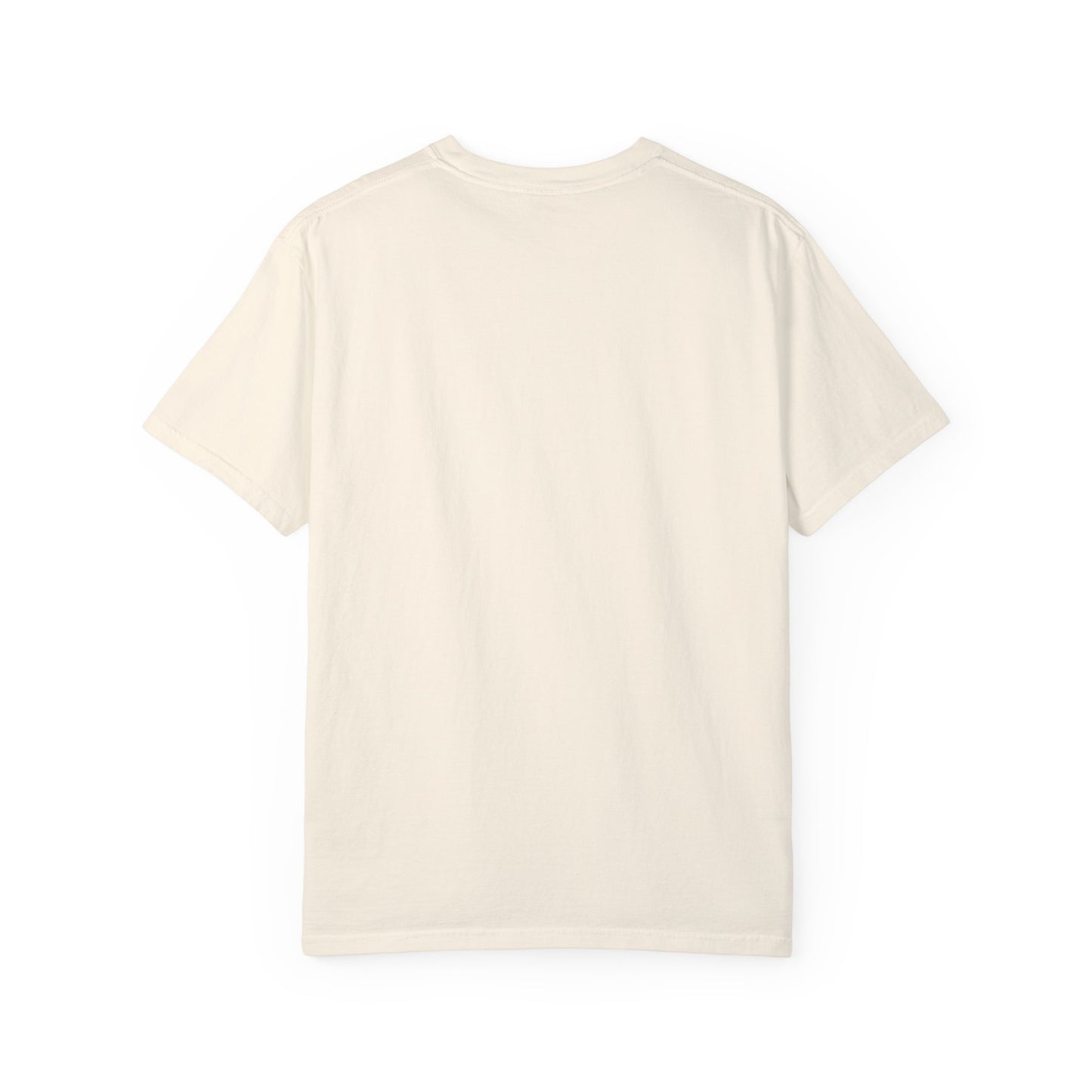 "Titan of Freedom", Artistic Unisex Garment-Dyed T-Shirt - Bold Design for Creatives
