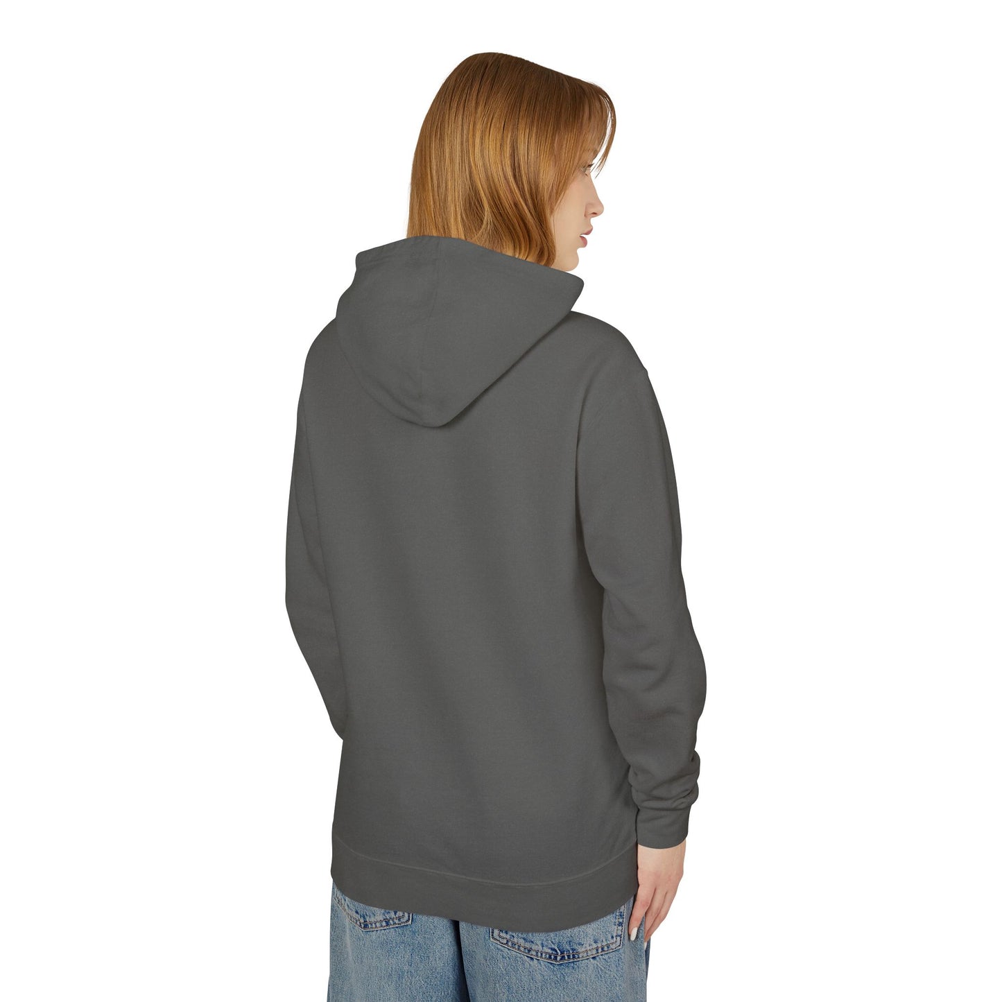 Love What You Do Unisex Lightweight Hooded Sweatshirt - Cozy, Inspirational Apparel for Everyday Comfort