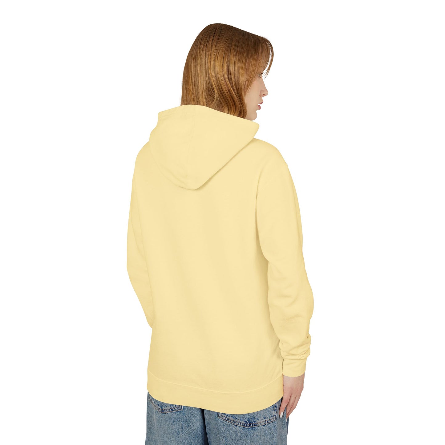 Love What You Do Unisex Lightweight Hooded Sweatshirt - Cozy, Inspirational Apparel for Everyday Comfort