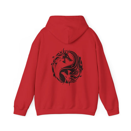 Unisex Heavy Blend™ Dragon Hoodie - Fierce Design for Adventurers